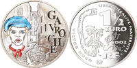 France 1-1/2 Euro Victor Hugo, Paris, Proof, Argent, KM:1332 -