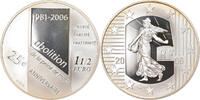 France 1-1/2 Euro Death Penalty, Paris, Proof, Argent, KM:2055 -