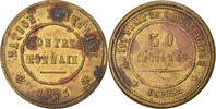 France 50 Centimes Monnaie, Nation Française, Contre-Monnaie -
