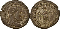 Follis Monnaie, Maximin II Daia, Carthage, Rare, Bronze, RIC:40b -
