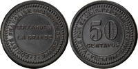 Chili 50 Centavos Monnaie, Chile, Sté Française des mines de cuivre, Collahuasi La Grande, 50 -