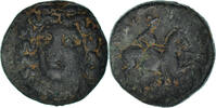 Dichalque Monnaie, Thessalie, Larissa, 3ème siècle AV JC, Bronze -
