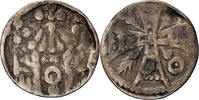 Belgique Denier Monnaie, Henri II & Henri III, Nivelles, Argent -