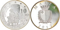 Malte 10 Euro Antonio Sciortino, Proof, Argent, KM:152 -