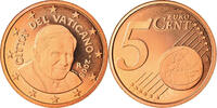 Cité du Vatican 5 Euro Cent BU, Copper Plated Steel, KM:377 -