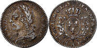 France 1/10 Ecu à la vieille tête Louis XV, Paris, Argent -
