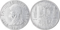 Albanie 2 Lek Monnaie, Albania, Vittorio Emanuele III, Rome, Stainless -