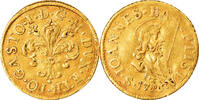 Mezzo Fiorino 1726 Florence Grand Duchy of Tuscany Giovanni Gastone, Florence, Gold S+