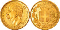 Italie 50 Lire Umberto I, Rome, Or, PCGS, KM:25 -