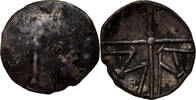 Obole Monnaie, Salyens, Argent, Delestrée:manque. -