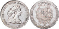 10 Lire 1807 Italien Staaten Münze, TUSCANY, Charles Louis, SS, Silber SS