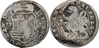 Liège Escalin, 6 Sols Monnaie, LIEGE, John Theodore, Liege, Argent, KM:165 -