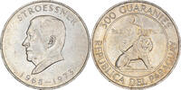 Paraguay 300 Guaranies Monnaie, Argent, KM:29 -