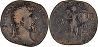 Sesterz Monnaie, Lucius Verus, Rome, Bronze, RIC:1397 -