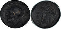 Double unit Monnaie, Bruttium, Brutti (211-208 AV JC), Bronze, SNG -