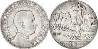 Italie Lira Monnaie, Vittorio Emanuele III, Rome, Argent, KM:45 -
