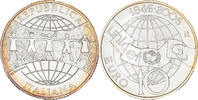 Italie 10 Euro Unisef, Rome, Argent, KM:286 -