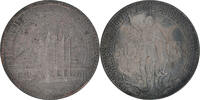 Belgique 50 Francs, 50 Frank Monnaie, ESSAI, Cuivre -