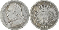 France 5 Francs Monnaie, Louis XVIII, Louis XVIII, Bayonne, Argent -