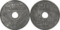 France 20 Centimes Monnaie, Zinc, KM:PE307, Gadoury:52.EP -