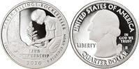 États-Unis Quarter Monnaie, Marsh billings Rockfeller - Vermont, San -