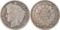 France 20 Centimes Monnaie, Cérès, Paris, Argent, Gadoury:303 -