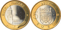 Finlande 5 Euro La cathédrale de Turku, Bi-Metallic -