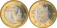 Finlande 5 Euro Église de St Laurent en Häme, Bi-Metallic -