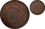 France Centime Monnaie, Cérès, Paris, Bronze, Gadoury:88 -