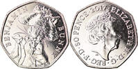 Gibraltar 50 Pence Monnaie, Benjamin Bunny, Copper-nickel -