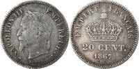 France 20 Centimes Monnaie, Napoleon III, Napoléon III, Strasbourg -