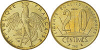 France 20 Centimes Monnaie, Aluminum-Bronze, Gadoury:331 -