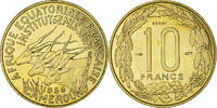 Cameroun 10 Francs Monnaie, Paris, ESSAI, Aluminum-Bronze, KM:E8 -