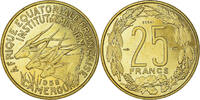 Cameroun 25 Francs Monnaie, Paris, ESSAI, Aluminum-Bronze, KM:E9 -