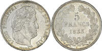 France 5 Francs Monnaie, Louis-Philippe, Lyon, Argent -