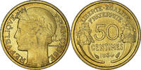 France 50 Centimes Monnaie, Morlon, Paris, Aluminum-Bronze -