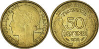 France 50 Centimes Monnaie, Morlon, Paris, Bronze-Aluminium -