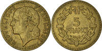 France 5 Francs Monnaie, Lavrillier, Bronze-Aluminium, Gadoury:761 -