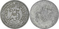 France 25 Centimes Monnaie, Tramways de Marseille, Marseille, Aluminium -