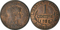 France Centime Monnaie, Dupuis, Paris, Bronze, Gadoury:90, KM:840 -