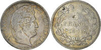 France 5 Francs Monnaie, Louis-Philippe, Marseille, Argent -