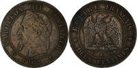 France 2 Centimes Monnaie, Napoleon III, Napoléon III, Paris -