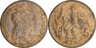France 5 Centimes Monnaie, Dupuis, Paris, Bronze, Gadoury:165 -