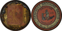 France 10 Centimes Monnaie, Peinture Matolin, Timbre-Monnaie, Métal -