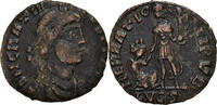 Maiorina Monnaie, Gratien, Lyon - Lugdunum, Barbaric imitation, Cuivre -