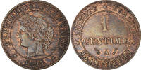 France Centime Monnaie, Cérès, Paris, Bronze, Gadoury:88 -