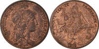France 5 Centimes Monnaie, Dupuis, Paris, Bronze, Gadoury:165 -