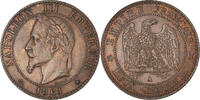 France 2 Centimes Monnaie, Napoleon III, Napoléon III, Paris -