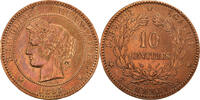 France 10 Centimes Monnaie, Cérès, Paris, Bronze, Gadoury:265a -
