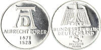 République fédérale allemande 5 Mark Monnaie, 500th Anniversary - Birth of Albrecht -
